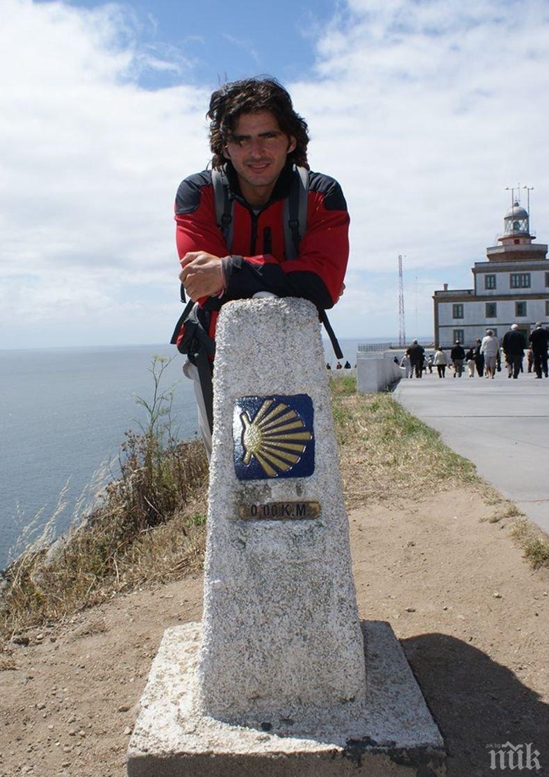 Благотворително: Българин тръгва на колело към Камино с кауза