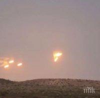 Летящи чинни над Керч, извънземните идели с мисия 