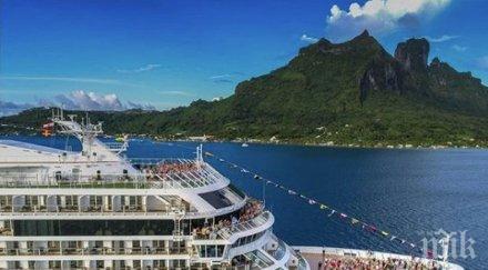 дългият круиз света стартира своето 245 дневно пътуване