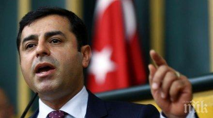 турски съд нареди освобождаване кюрдски лидер остава затвора