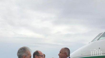 първо пик борисов пристигна берлин