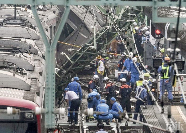 Влак и камион се удариха в Япония, има жертва и ранени