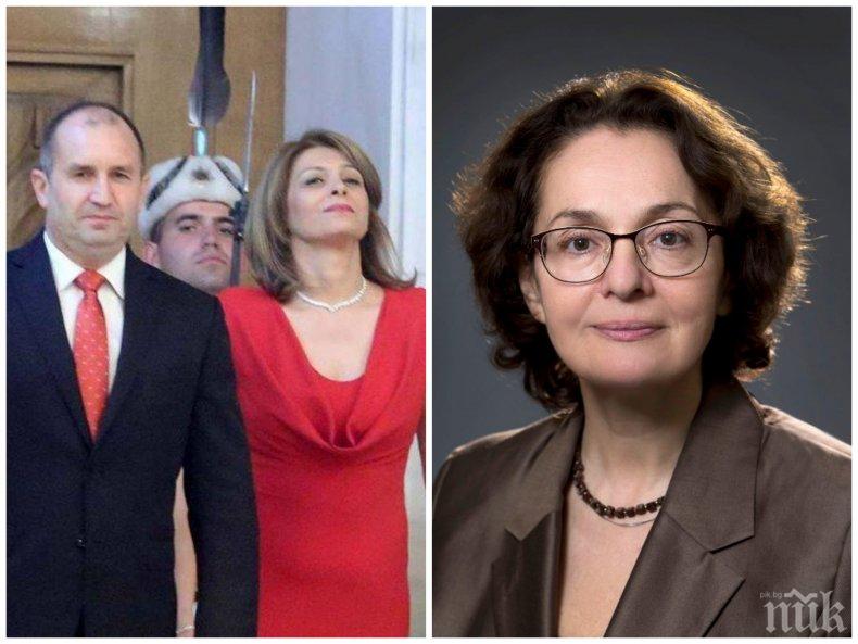 ГОРЕЩА ТЕМА! Румяна Коларова за президента: Генерал Деси е катастрофа за мандата на Радев - гълта въздух заради нея и олеква