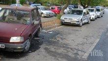 Джигит помете три коли в Благоевград и избяга