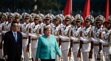 ангела меркел посещение китай