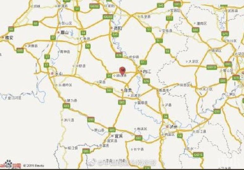 Най-малко 28 пострадали при земетресение в Китай