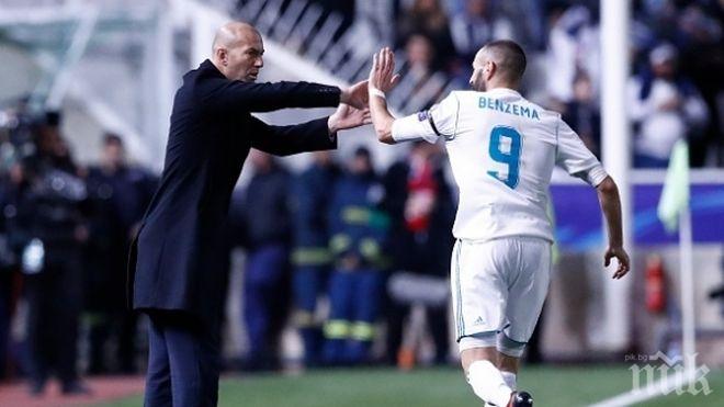 Зинедин Зидан иска да гради новото лице на Реал (Мадрид) около...