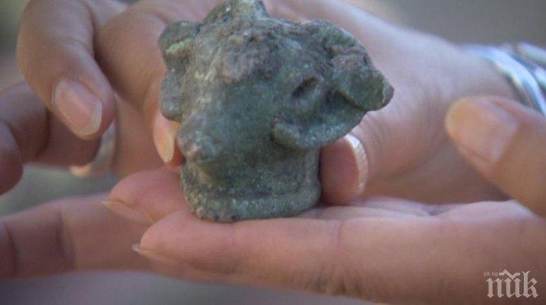 Археолози откриха уникална статуетка край Созопол 