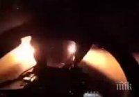 Руски МиГ-31 пламна при кацане на летището в Перм