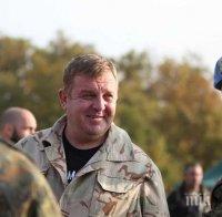 Вицепремиерът Каракачанов: Работя за възстановяване и модернизиране на армията