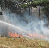 Гасят нов горски пожар над Нови Искър