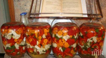 фалшивия оцет опасни канцерогенни капачки буркани заляха пазара