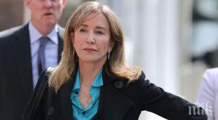 една звездите сериала отчаяни съпруги осъдена дни затвор