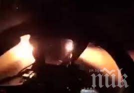 Руски МиГ-31 пламна при кацане на летището в Перм