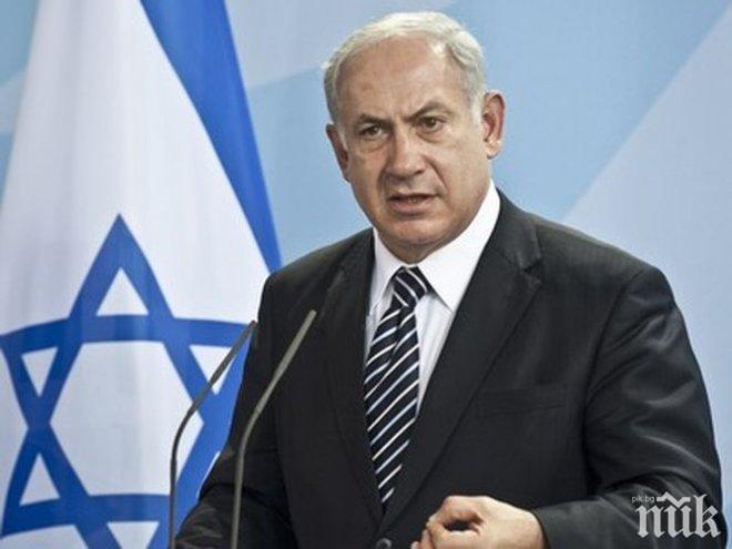 Нетаняху избяга от сцената на митинг след сирени за опасност