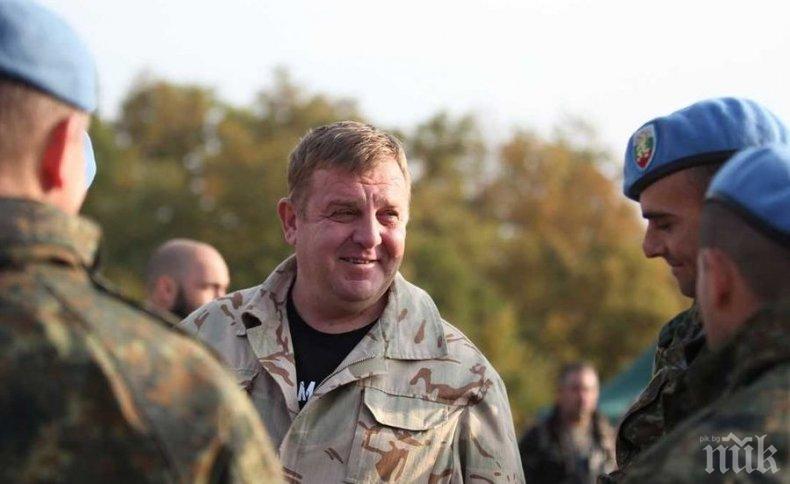 Вицепремиерът Каракачанов: Работя за възстановяване и модернизиране на армията