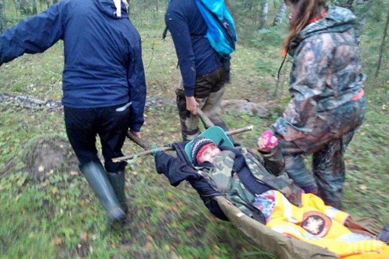79-годишна жена бере душа, прекарала повече от 2 денонощия в гора