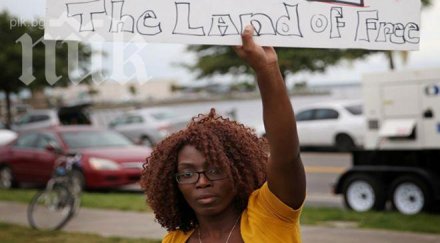 протести сащ оправдателна присъда убийството чернокож