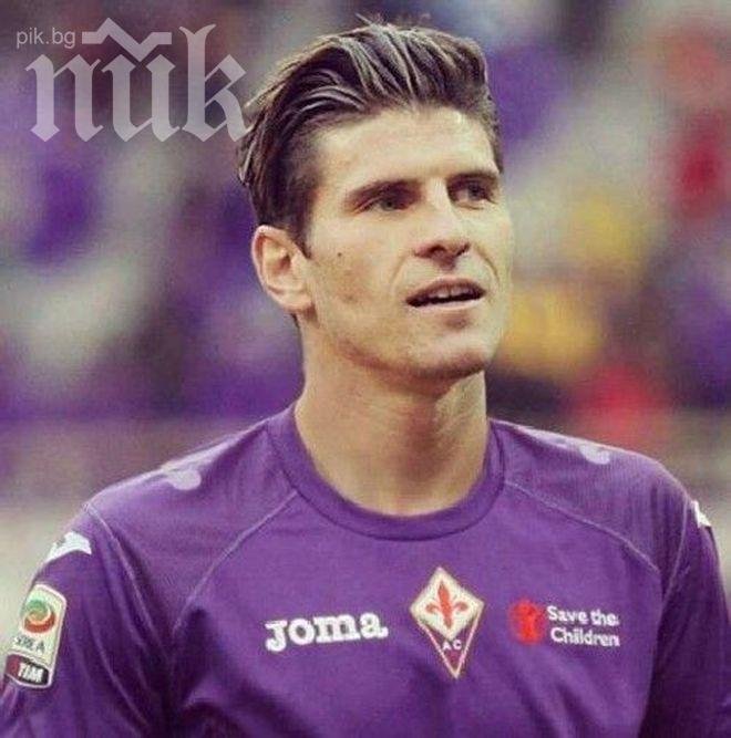 Марио Гомес започна да бележи за Фиорентина