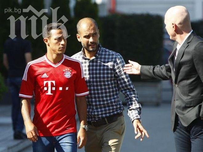 Байерн представи официално Тиаго Алкантара