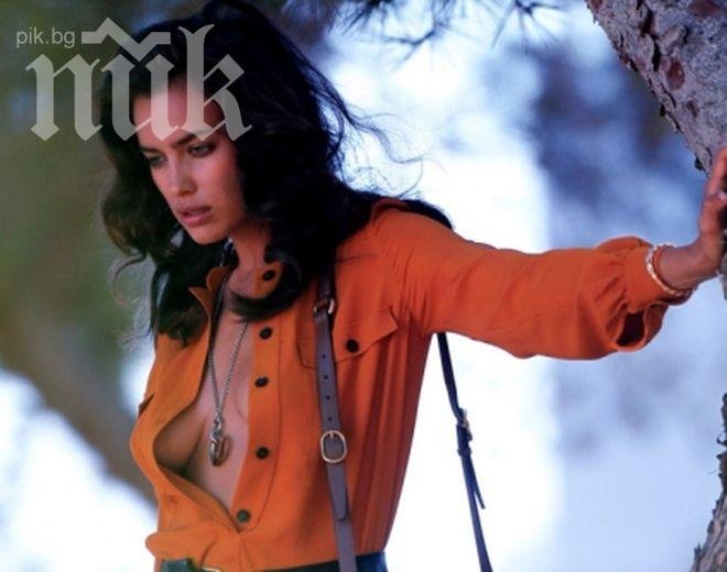 Ирина Шейк нажежи атмосферата до червено, след като се разголи (снимки)