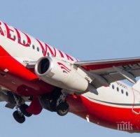 Пътнически самолет на руска авиокомпания кацна аварийно в Черна гора