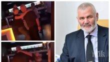 ЯК КУПОН В НОЩЕН БАР: Мръсни танци с кмета на Силистра от ГЕРБ. Кръшна блондинка се отърква в скута на кандидата на Борисов за трети мандат (ВИДЕО)