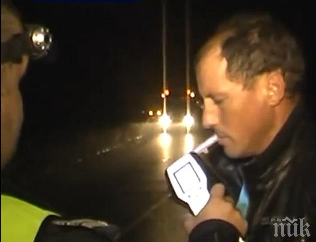 Екшън на пътя: Пиян шофьор смачка три автомобила във Врачанско