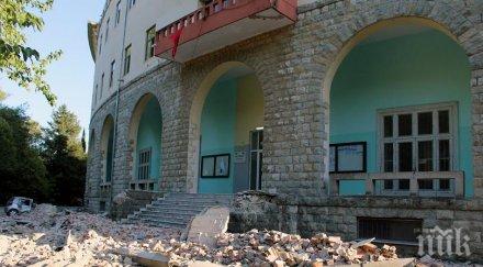 Най-малко 44 са ранените при земетресенията в Албания