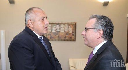 първо пик борисов проведе важна среща гръцки министър