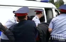 задържани антиправителствени протести казахстан