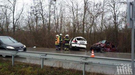 двама ранени меле пътя русе бяла