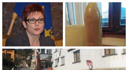 скандал кметицата магдалена бояджиева вмириса тетевен празника града цяла седмица крановете тече боза хората влудени безводието снимки