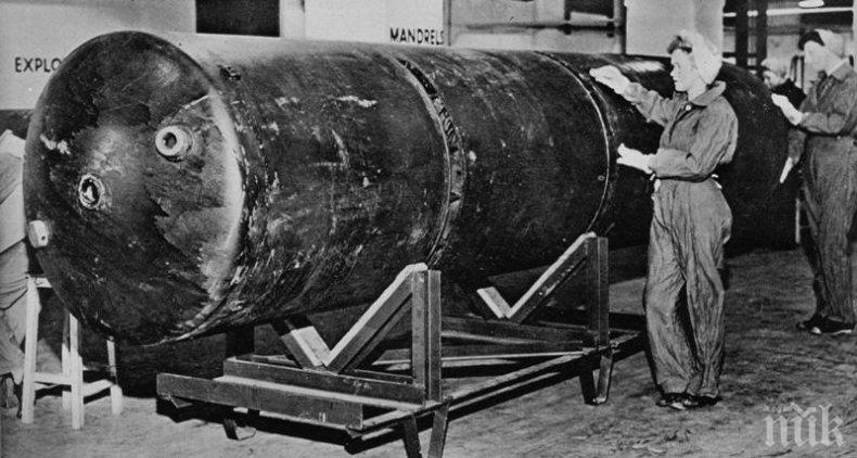 Откриха петтонна британска бомба от Втората световна война в Полша (ВИДЕО)