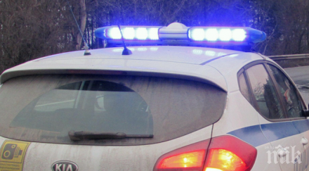 циментовоз обърна входа русе