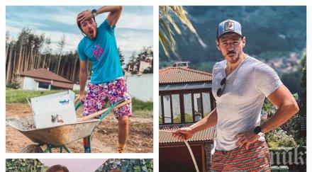 аман даниел петканов извира отвсякъде превзе лудия репортер окупира ефира испания снимка