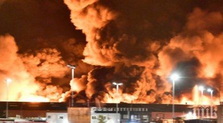 потушиха пожар френски химически завод