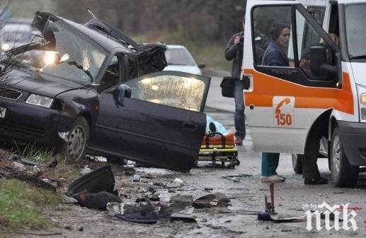 Мъж загина при катастрофа между ТИР и две коли