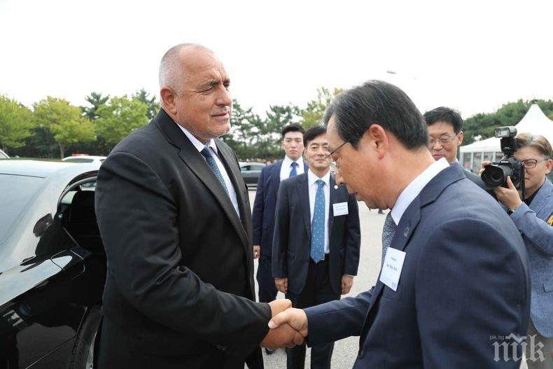 Във втория ден от посещението си в Република Корея премиерът Бойко Борисов ще се срещне с корейския си колега Ли Нак-йон