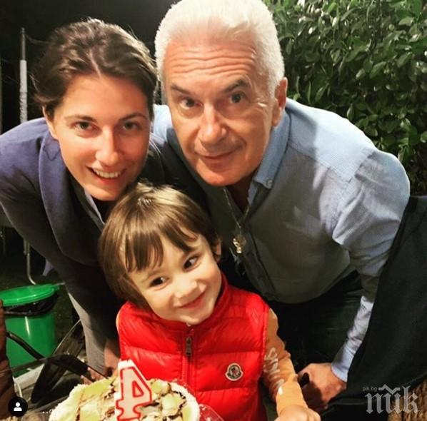 САМО В ПИК И РЕТРО: Малкият Волен стана на 4 