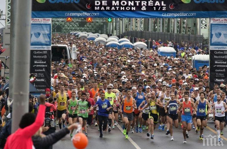 Участник в маратона на Монреал почина от сърдечен удар