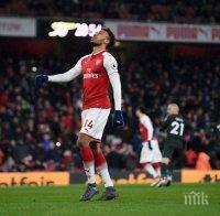 Манчестър Юнайтед и Арсенал не се победиха в мач от Висшата лига