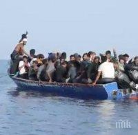 Над 200 мигранти са пристигнали по море в Италия, а 71 са върнати в Либия