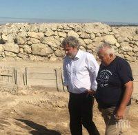 Министър Боил Банов на посещение в Солницата край Провадия (СНИМКИ)