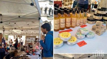 000 посетители изсипаха фермерския пазар софия