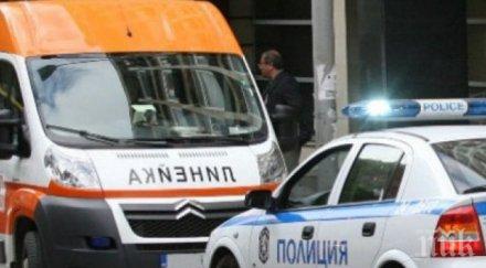 мъж обърна фолксваген сгази друг автомобил