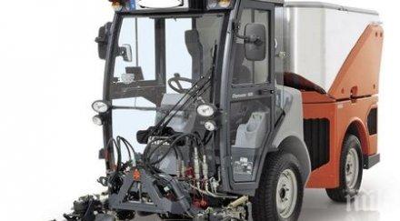 айтос купуват супермодерна техника мие улиците чисти сняг