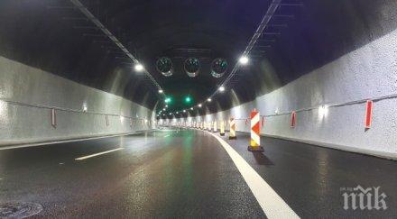 важно ремонт променя движението ключов тунел магистрала тракия
