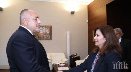 първо пик борисов обсъди туризма важна среща принцесата йордания