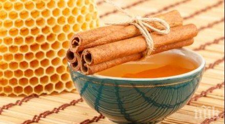 яжте всяка сутрин мед канела